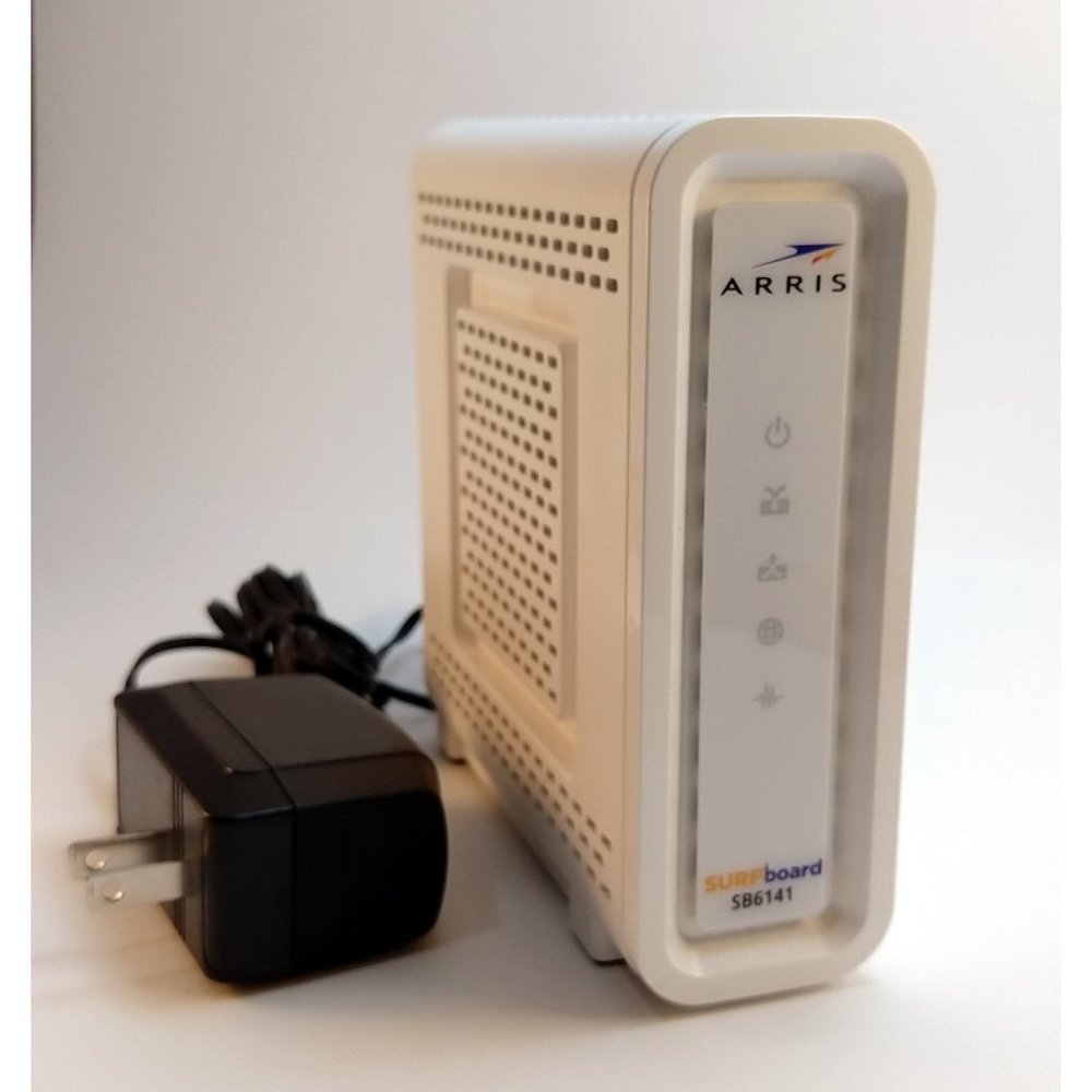 SURFBoard Cable Modem Arris SB6141 with Power Supply